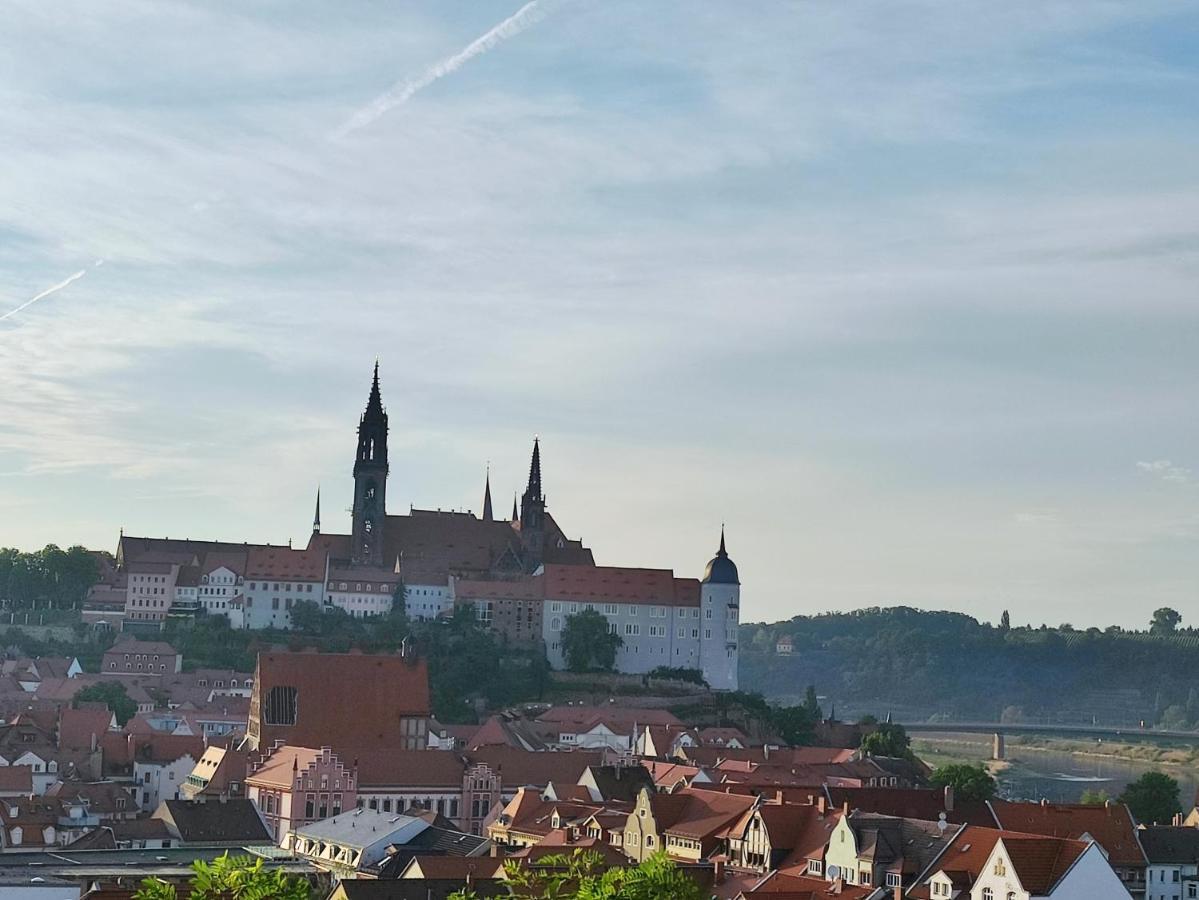 Goldrausch - Glanzvolle Ferienwohnung In Meissen Am Lutherplatz Exteriör bild