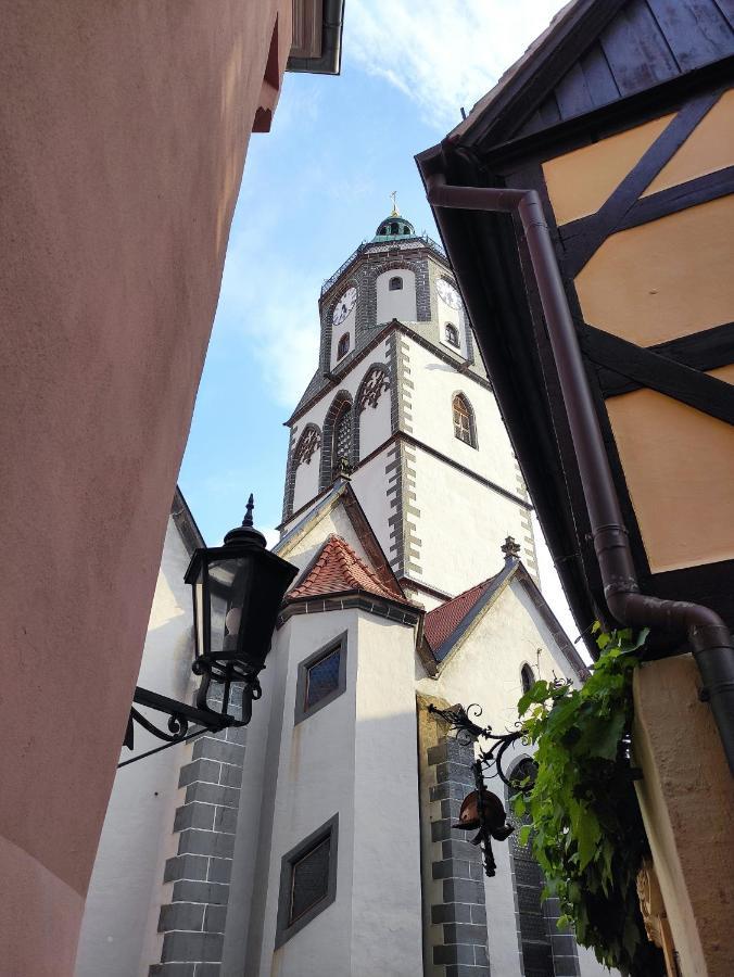 Goldrausch - Glanzvolle Ferienwohnung In Meissen Am Lutherplatz Exteriör bild