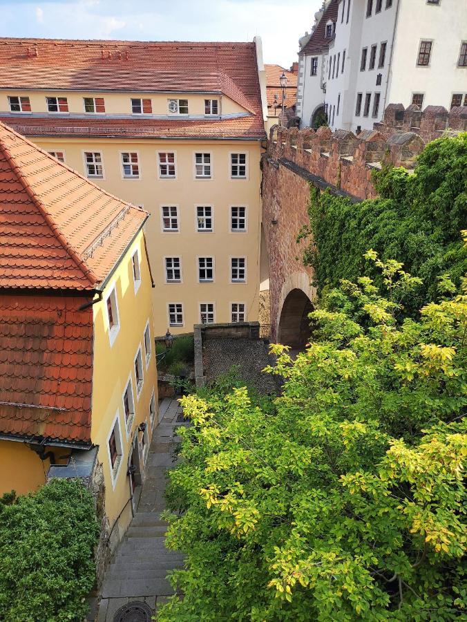 Goldrausch - Glanzvolle Ferienwohnung In Meissen Am Lutherplatz Exteriör bild